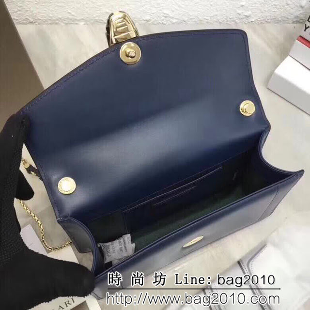 BVLGARI寶格麗 進口牛皮系列 時尚百搭 單肩斜挎包 39174 FYD1142